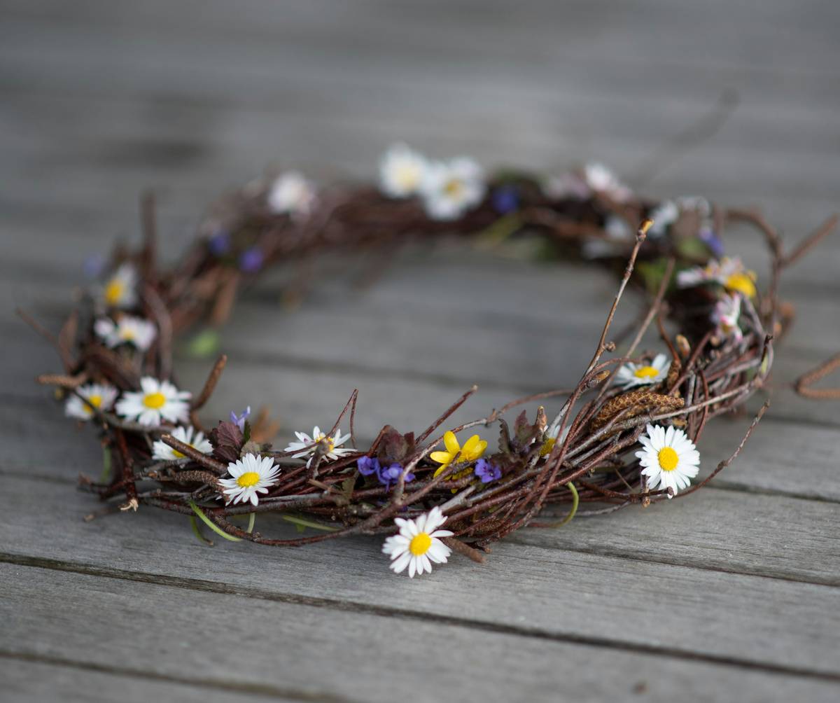 Chart comparing scent retention rates of common dried flowers: lavender retains 85%, rose 60%, chamomile 40%, peony under 10%